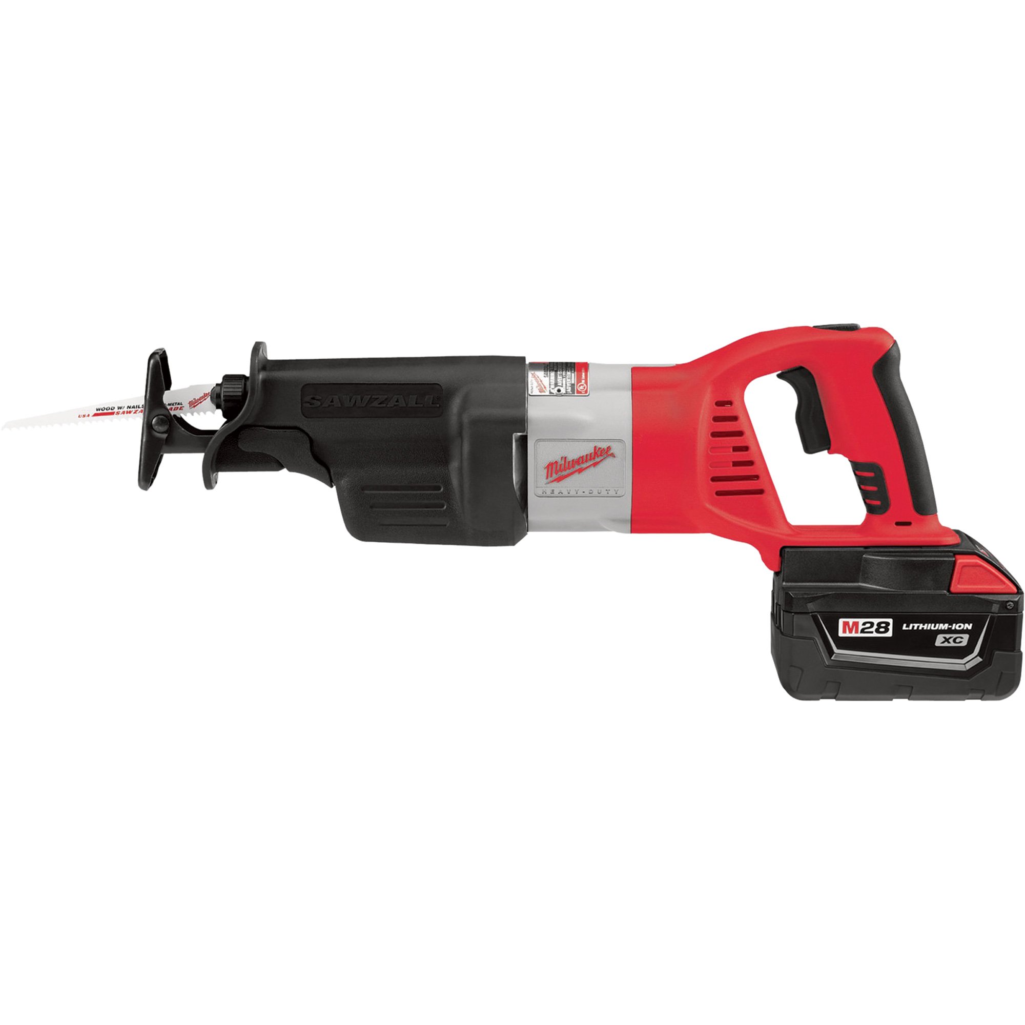 Milwaukee Cordless M28 28V Sawzall Reciprocating Saw Kit — Model# 0719-22